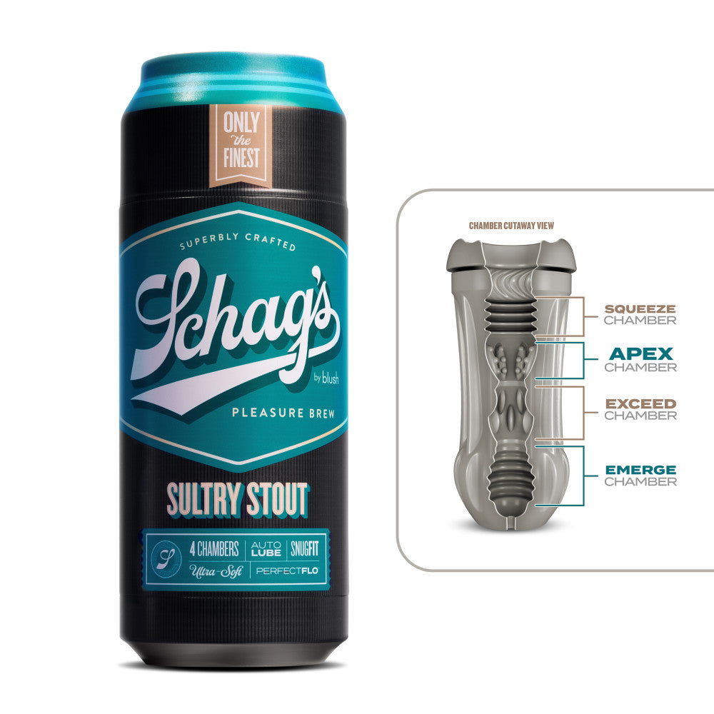 Blush Schag's Sultry Stout Frosted Male Stroker