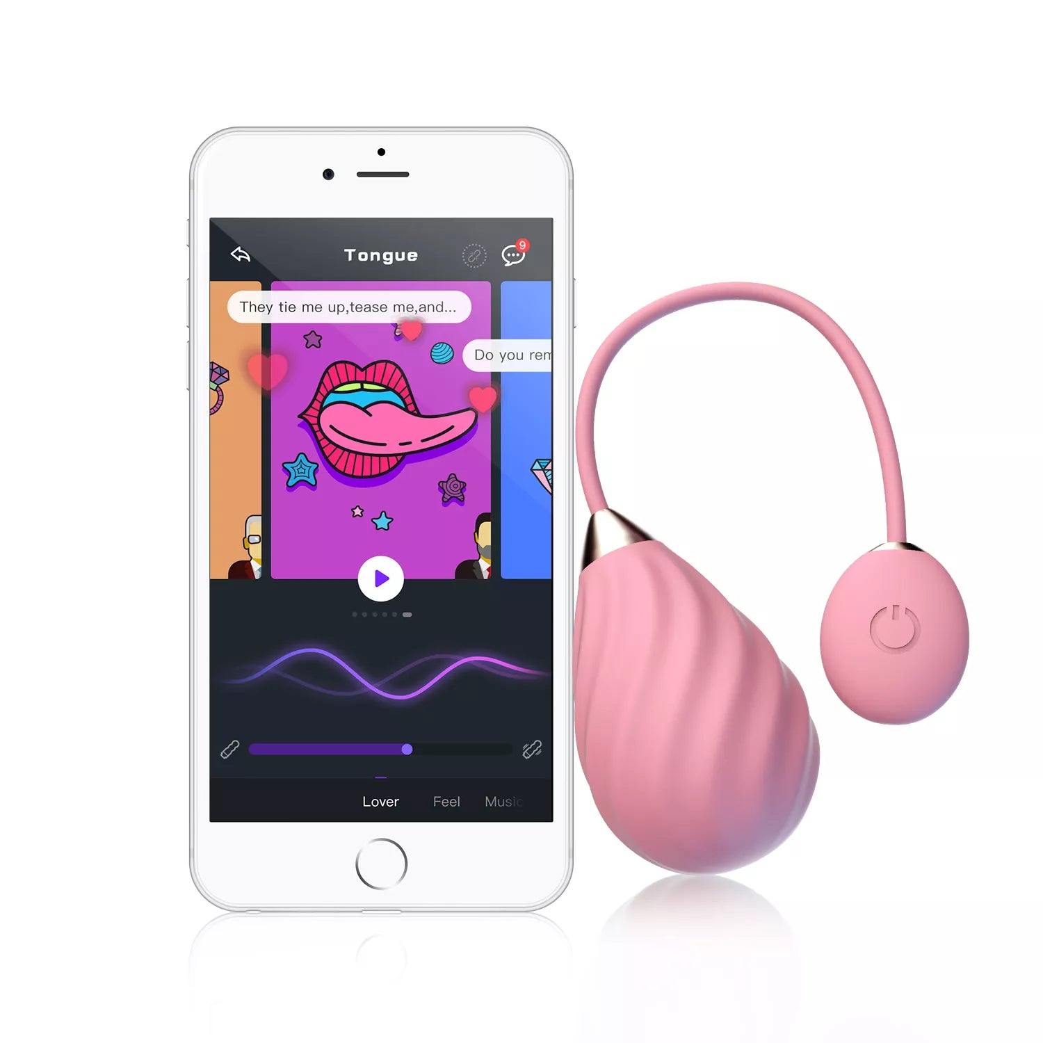 Magic Sundae App Controlled Smart Love Egg